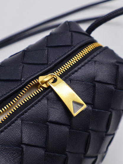 BOTTEGA VENETA Mini Loop相機包 - 深藍