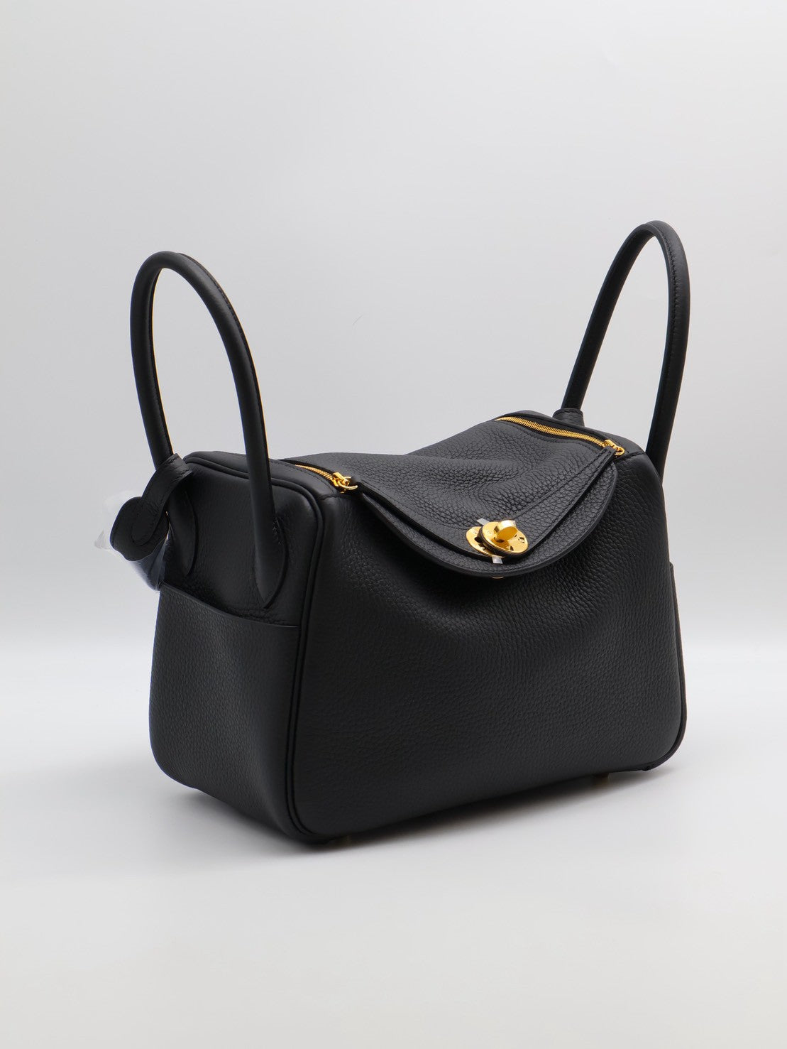 HERMES Lindy 26 - Noir 89 黑金 K