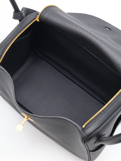HERMES Lindy 26 - Noir 89 黑金 K