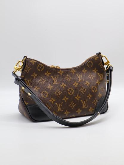 LOUIS VUITTON Boulogne牛角包 - PM黑