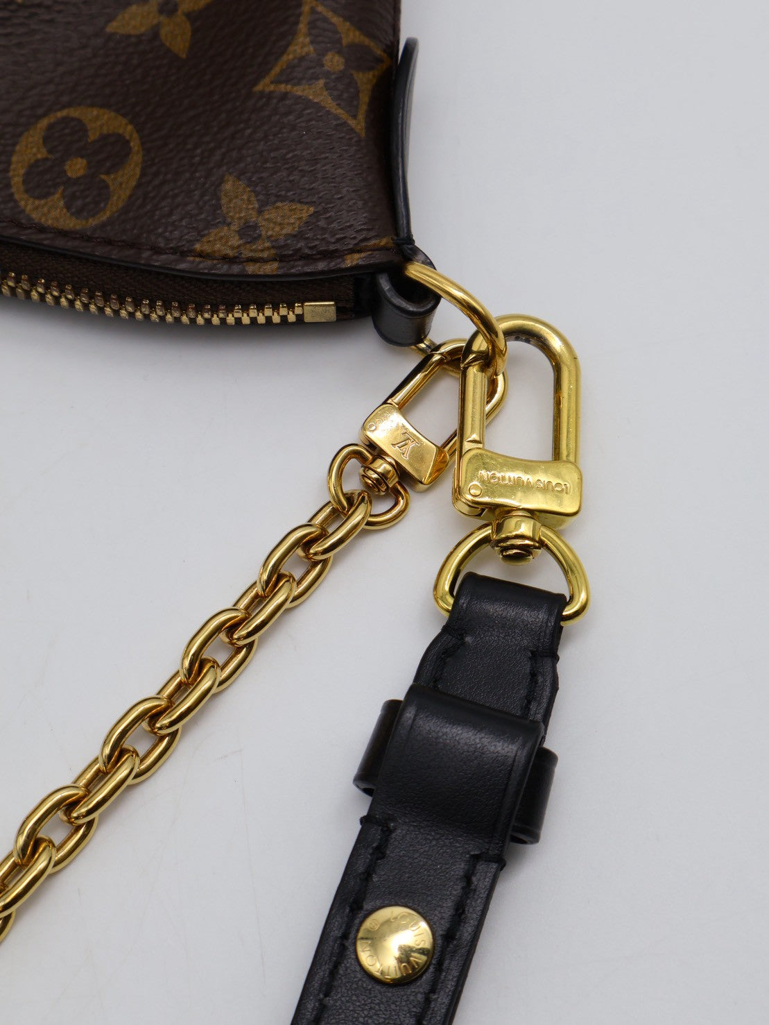 LOUIS VUITTON Boulogne牛角包 - PM黑