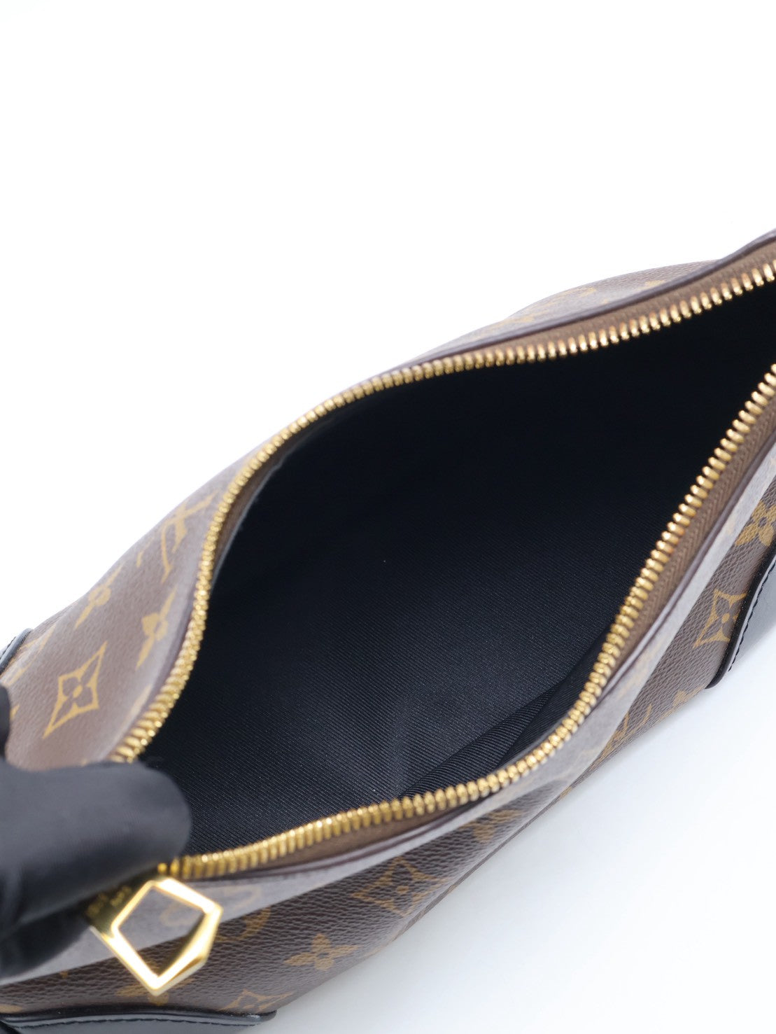LOUIS VUITTON Boulogne牛角包 - PM黑