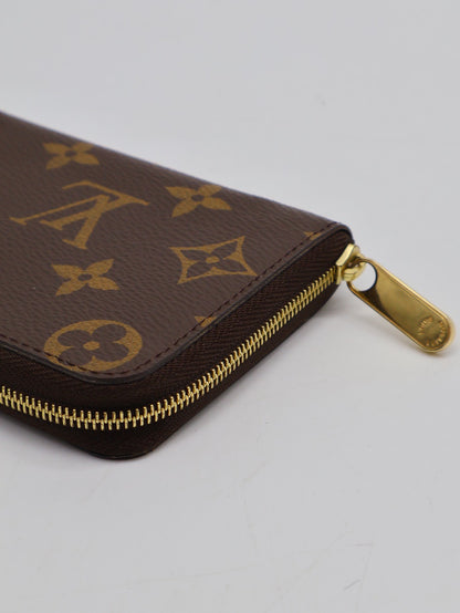 LOUIS VUITTON 經典老花拉鍊零錢包
