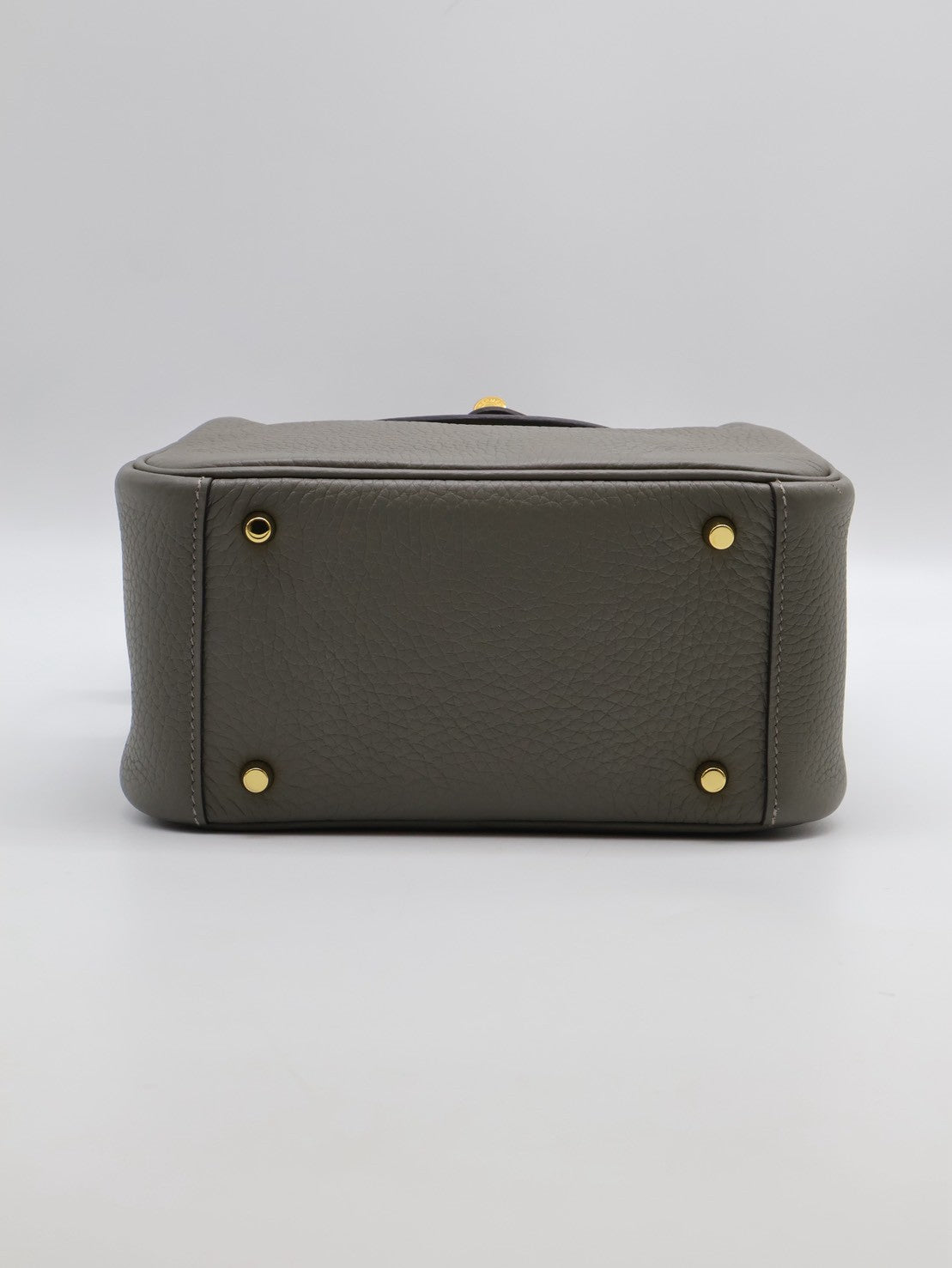 HERMES Mini Lindy - Gris Meyer 0L 積雨雲灰金 U