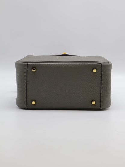 HERMES Mini Lindy - Gris Meyer 0L 積雨雲灰金 U
