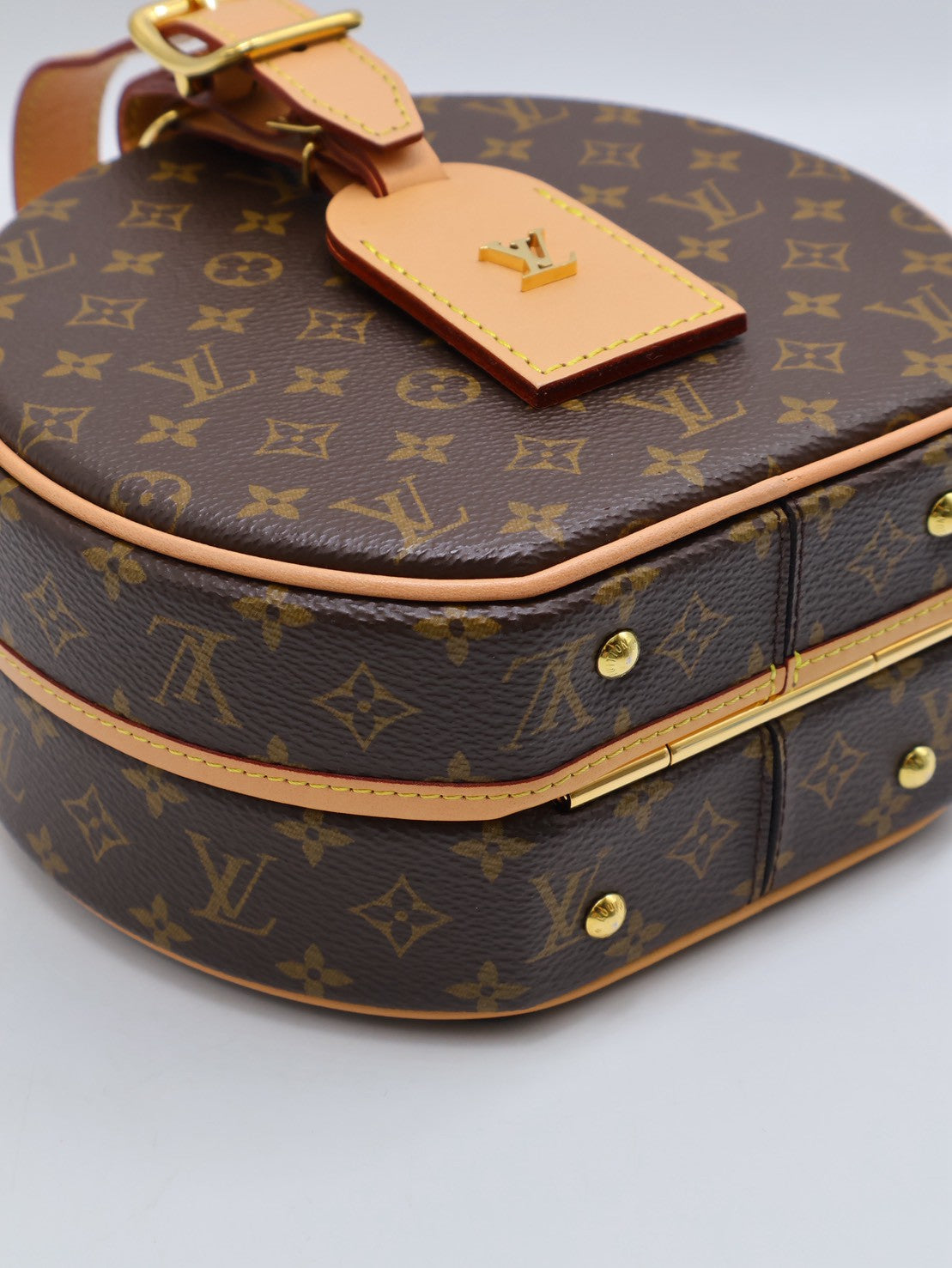 LOUIS VUITTON Petite Boite Chapeau手提圓餅帽盒包