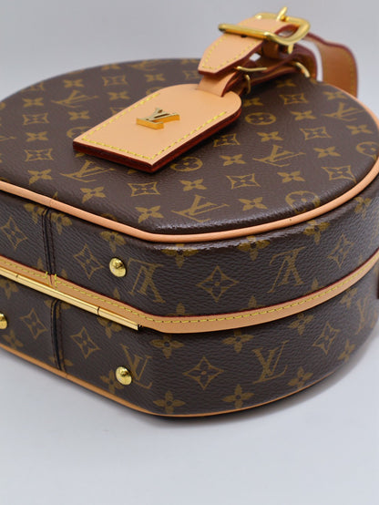 LOUIS VUITTON Petite Boite Chapeau手提圓餅帽盒包