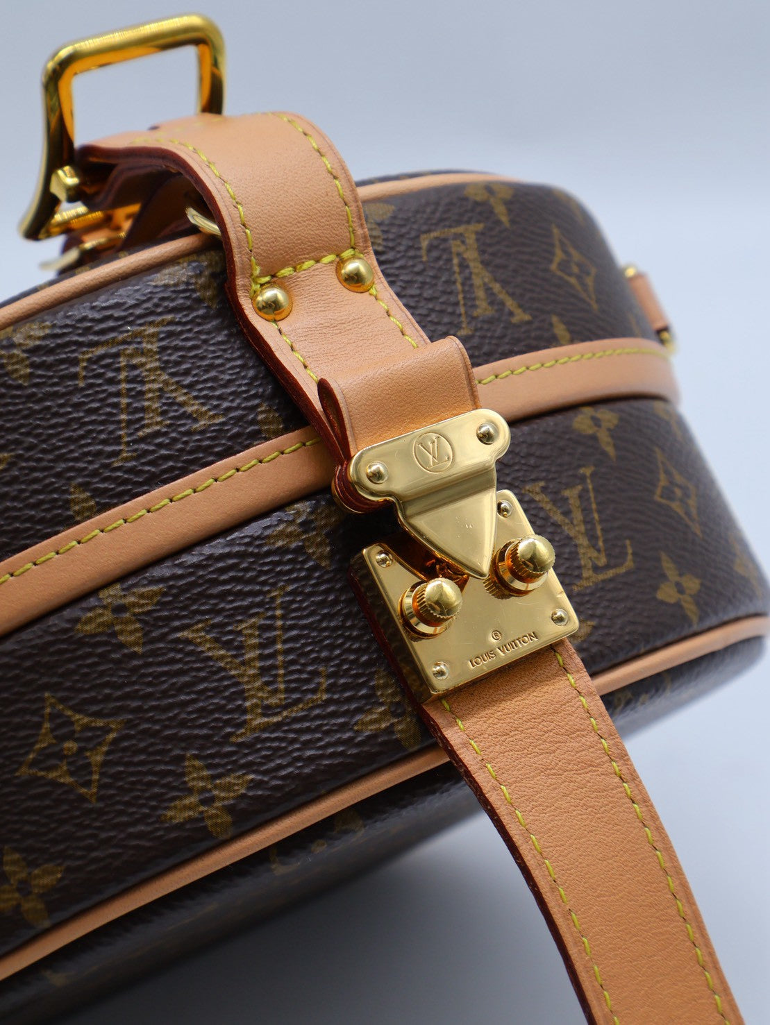 LOUIS VUITTON Petite Boite Chapeau手提圓餅帽盒包