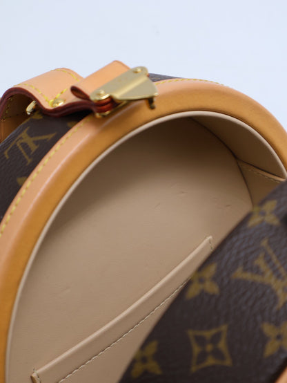 LOUIS VUITTON Petite Boite Chapeau手提圓餅帽盒包