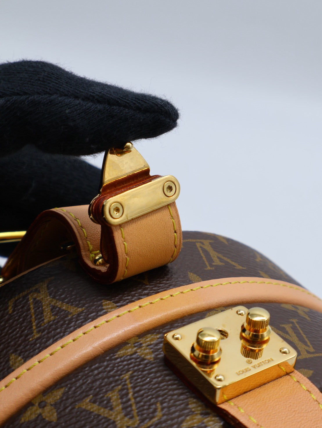 LOUIS VUITTON Petite Boite Chapeau手提圓餅帽盒包