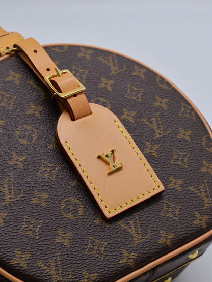 LOUIS VUITTON Petite Boite Chapeau手提圓餅帽盒包