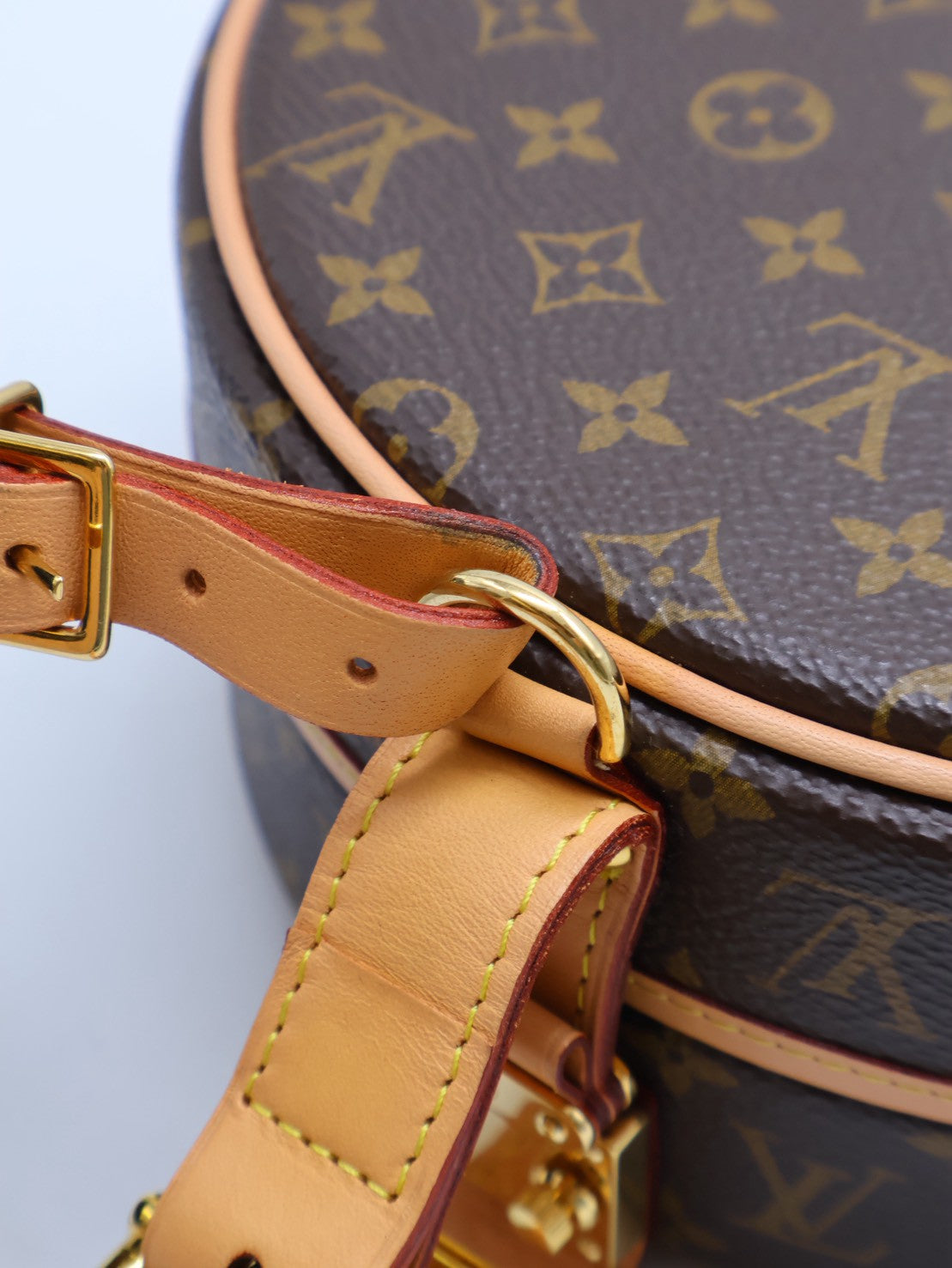 LOUIS VUITTON Petite Boite Chapeau手提圓餅帽盒包