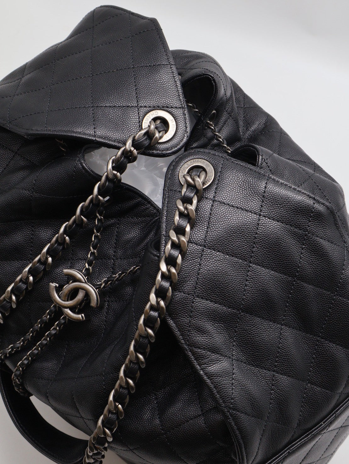 CHANEL 25 Hobo Bag - 大號黑銀