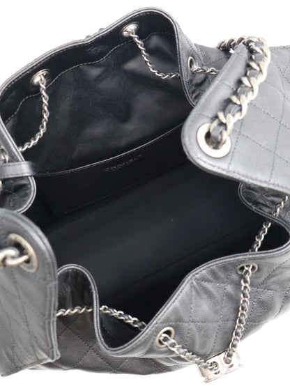 CHANEL 25 Hobo Bag - 大號黑銀