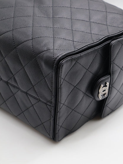 CHANEL 25 Hobo Bag - 大號黑銀