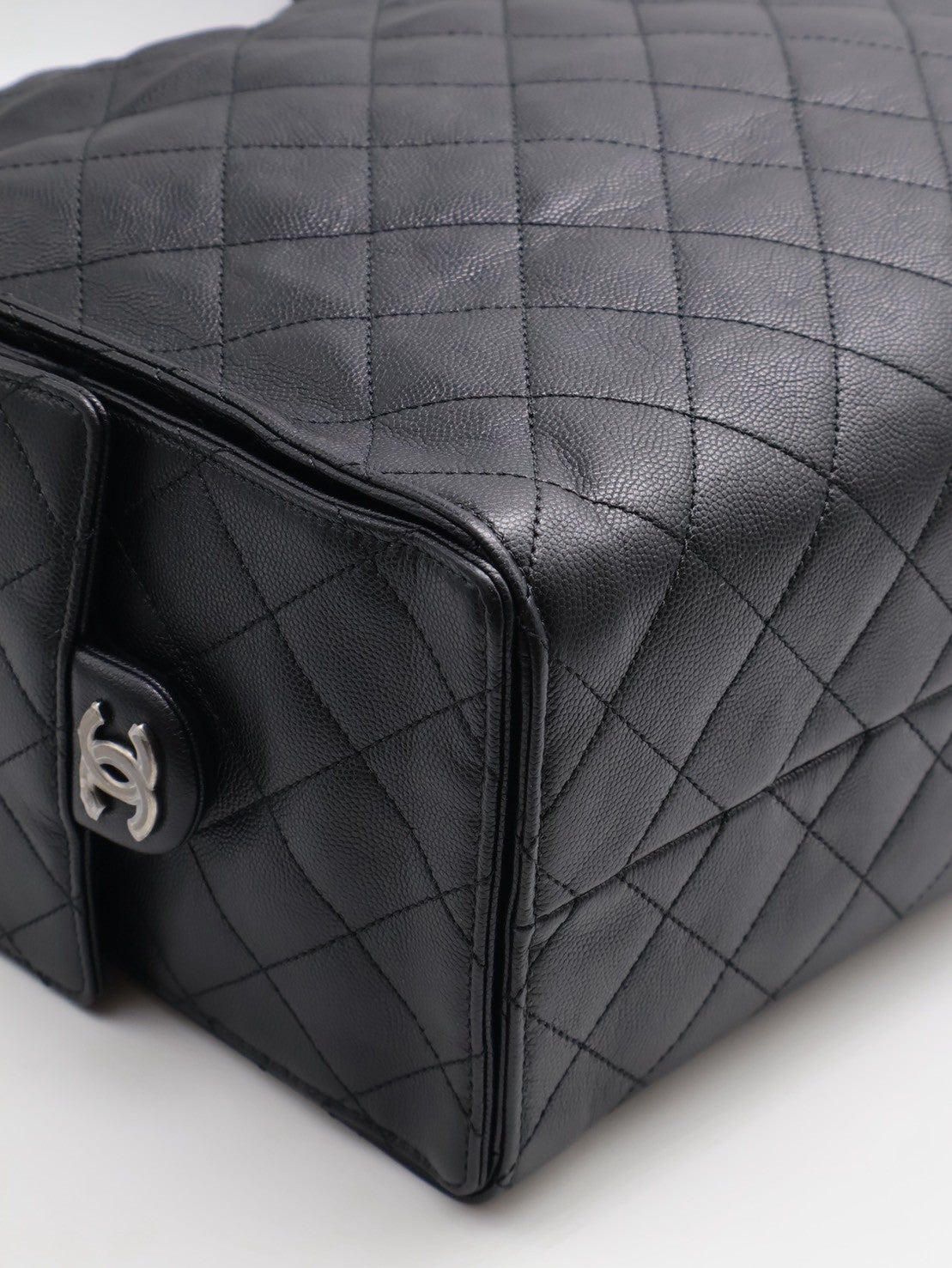 CHANEL 25 Hobo Bag - 大號黑銀