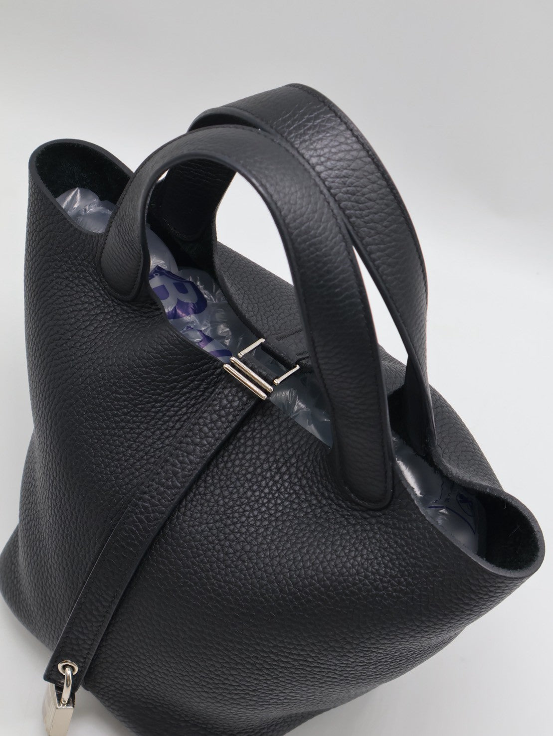 HERMES Picotin 18 - Noir 89 黑銀 K