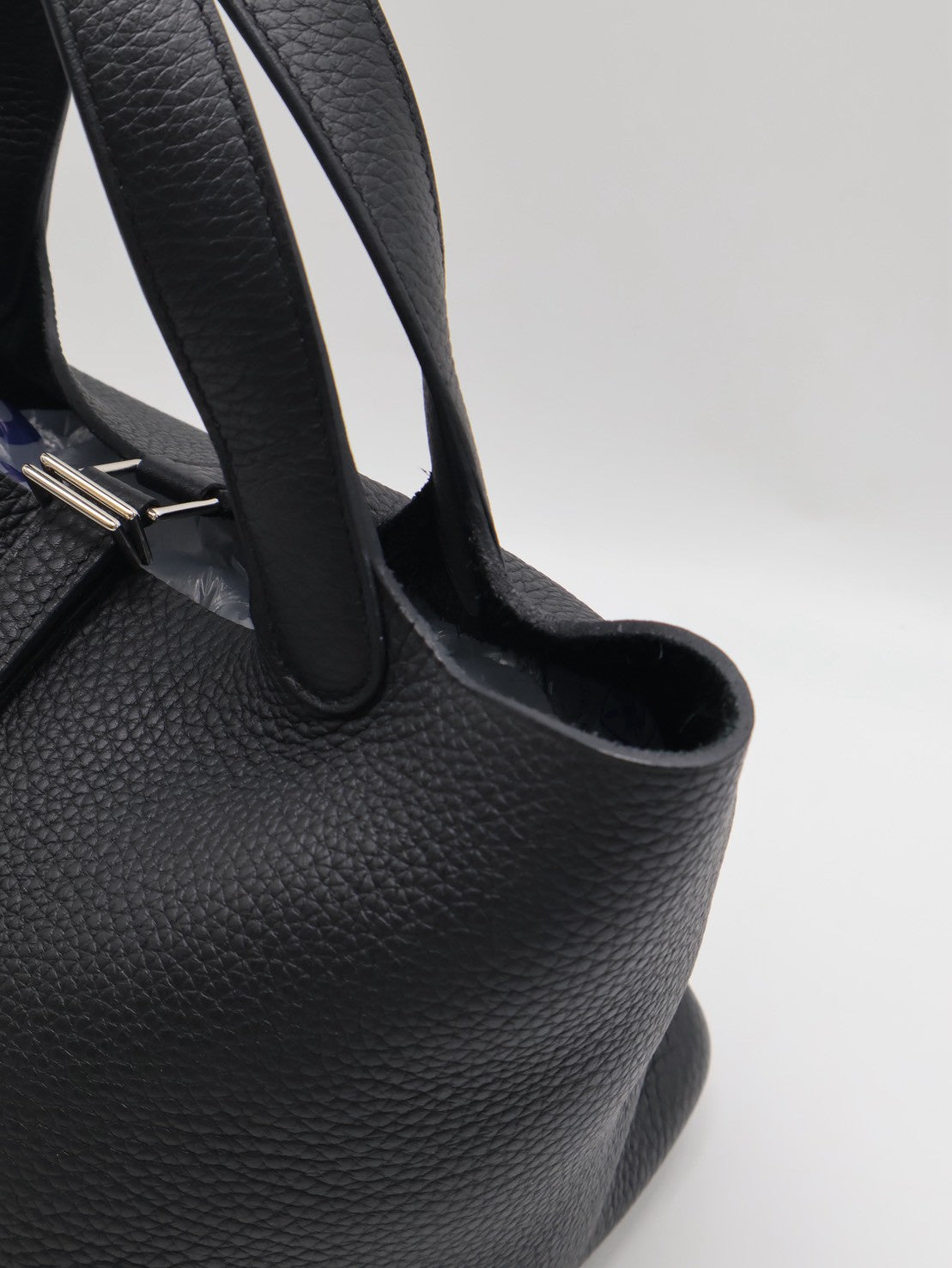 HERMES Picotin 18 - Noir 89 黑銀 K