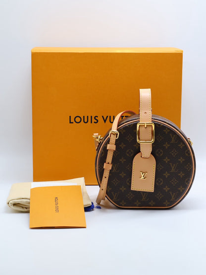LOUIS VUITTON Petite Boite Chapeau手提圓餅帽盒包