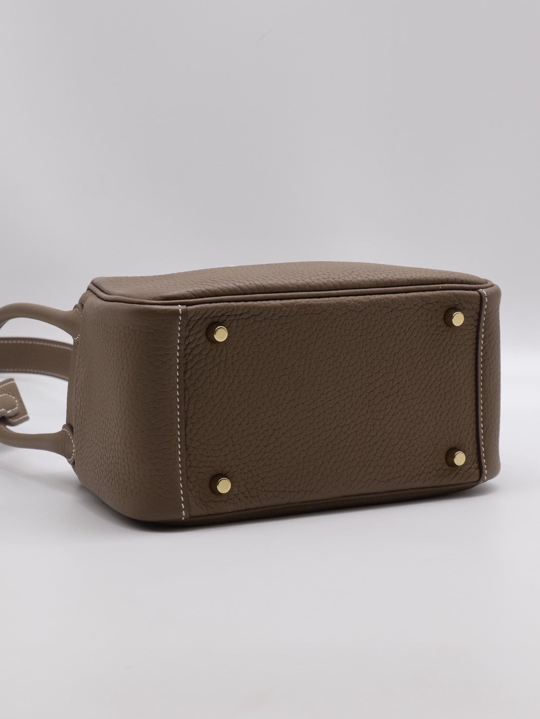 HERMES Mini Lindy - Etoupe 18 大象灰金 Z