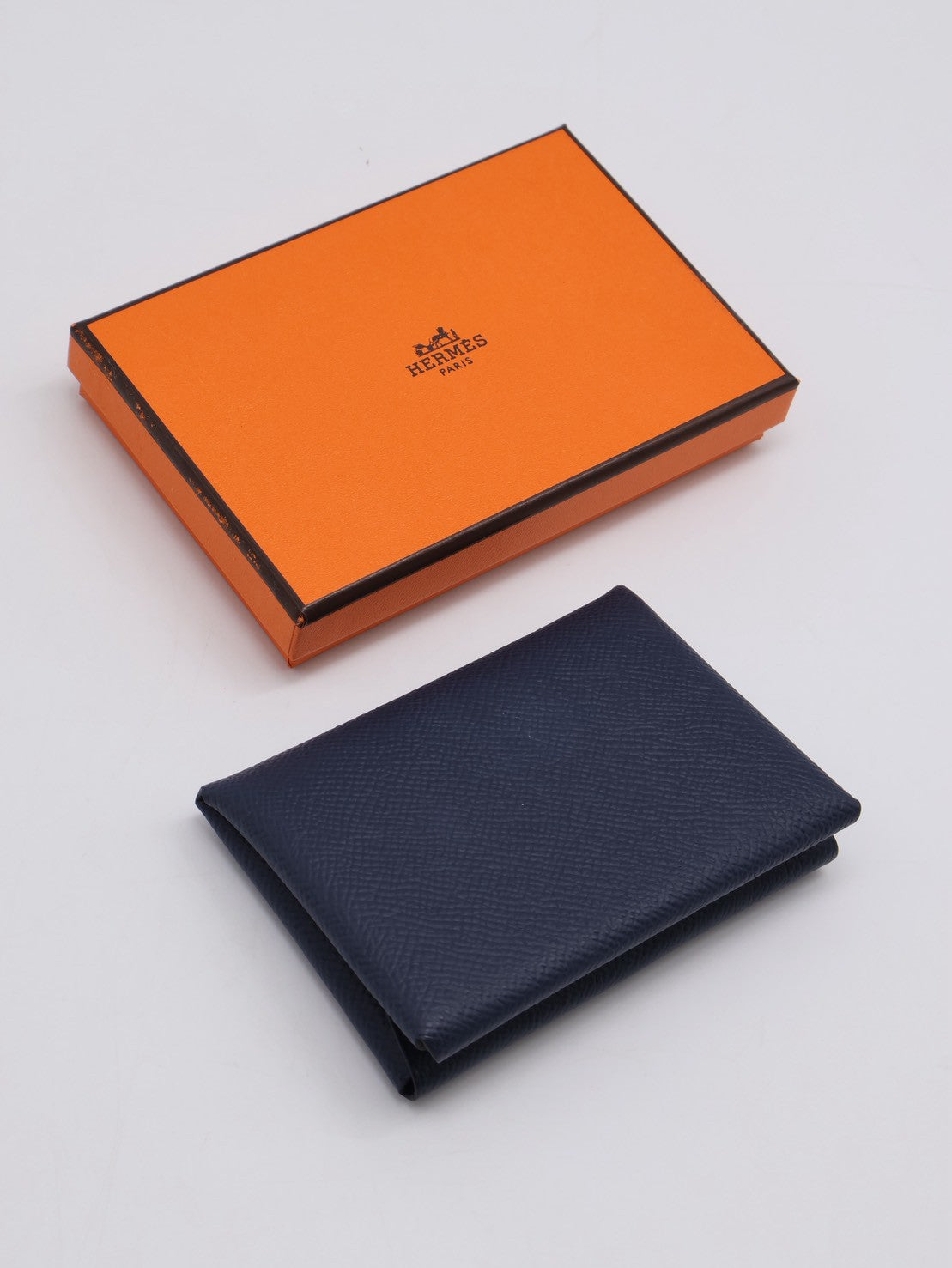 HERMES Calvi Duo - Bleu De Malte 7L 馬爾他藍 K