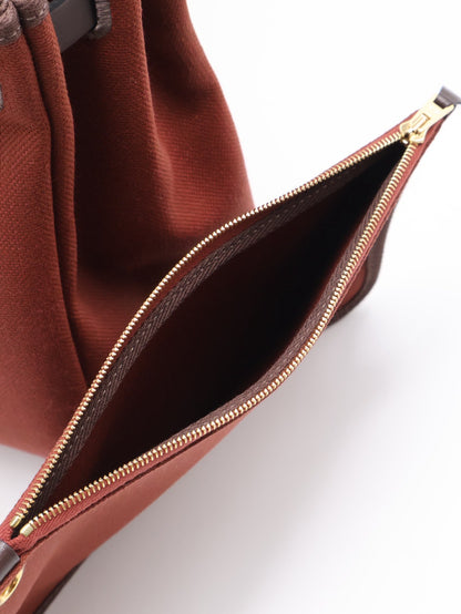 HERMES Herbag Zip 31 - 愛馬仕紅 / 烏木金 Z