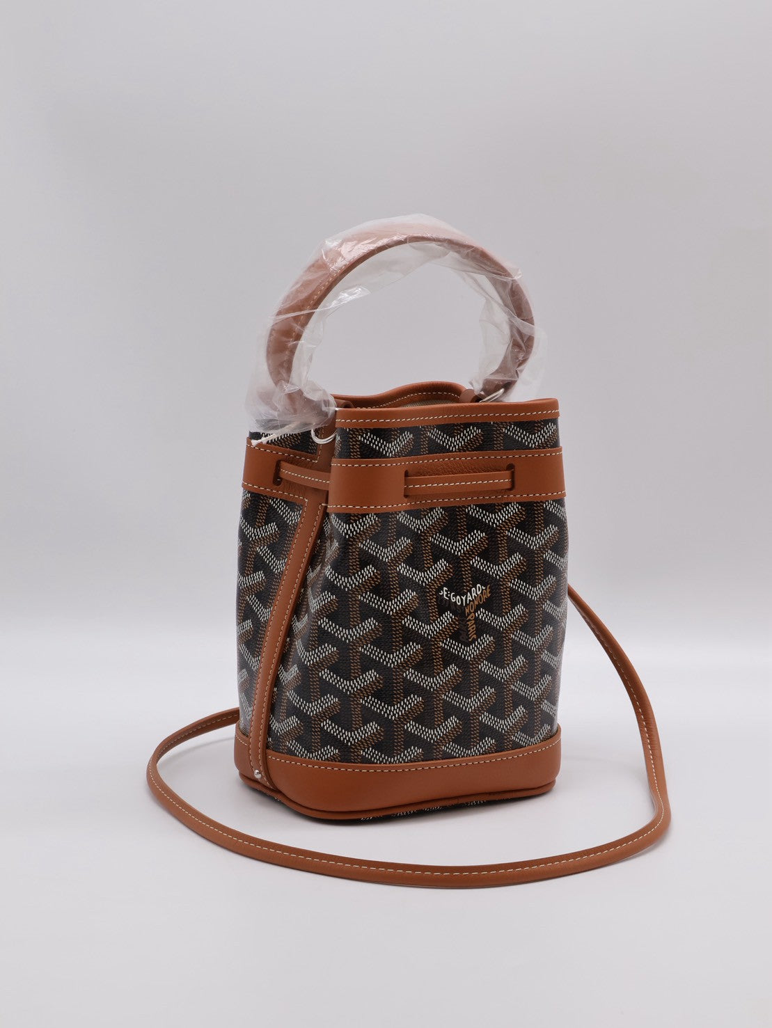 GOYARD Petit Flot水桶包 - Mini棕