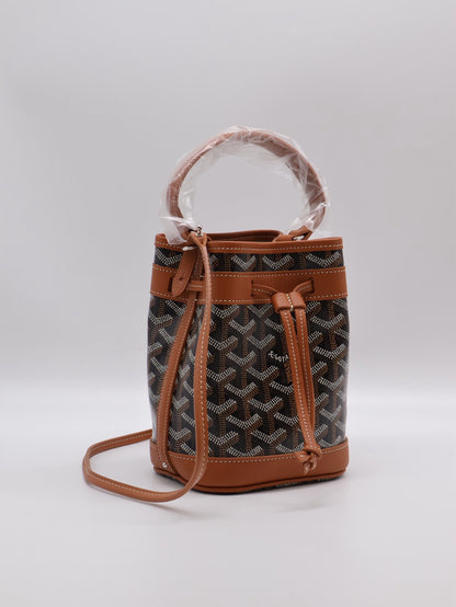 GOYARD Petit Flot水桶包 - Mini棕