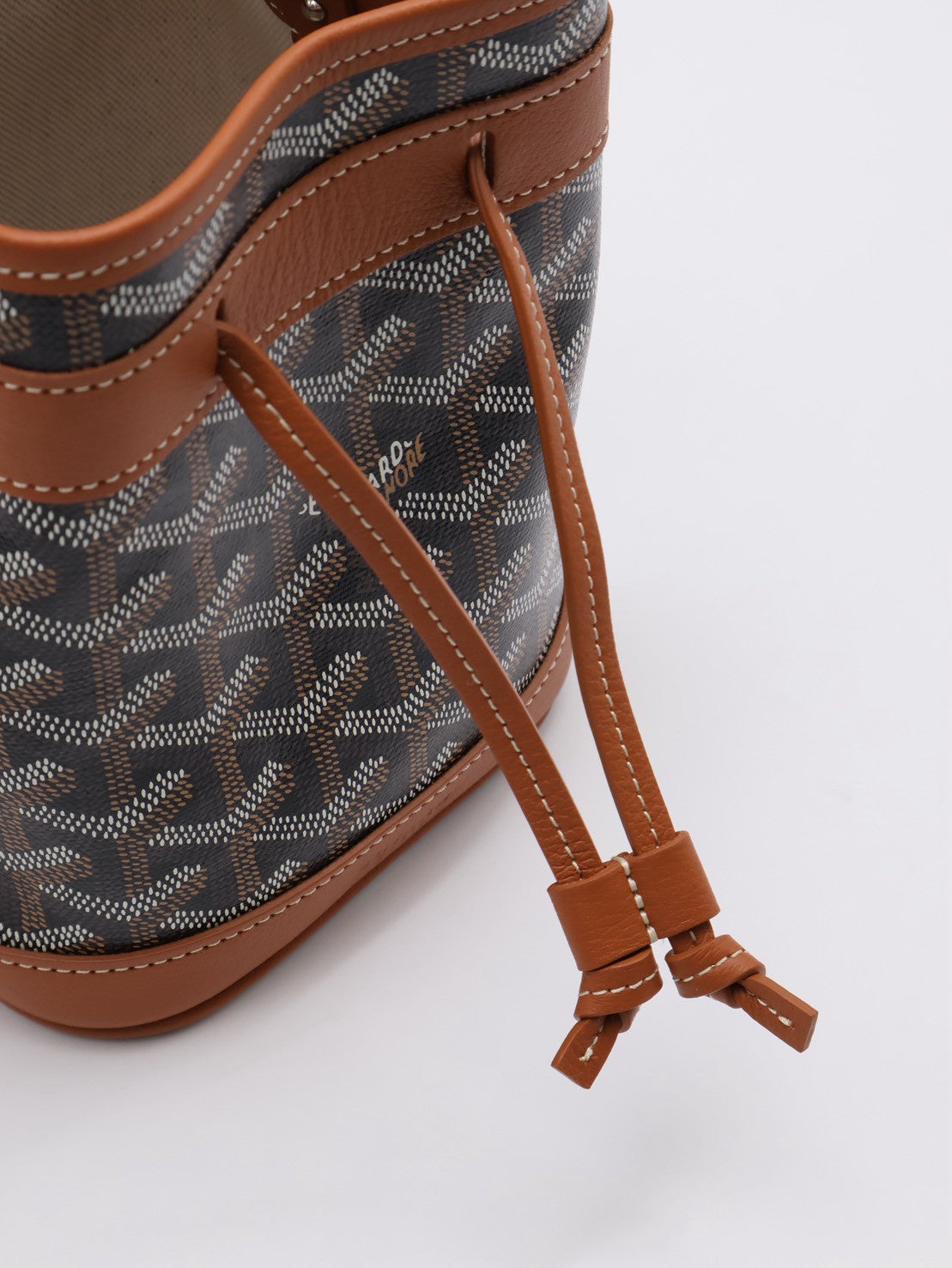 GOYARD Petit Flot水桶包 - Mini棕