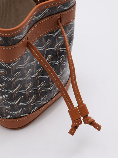 GOYARD Petit Flot水桶包 - Mini棕