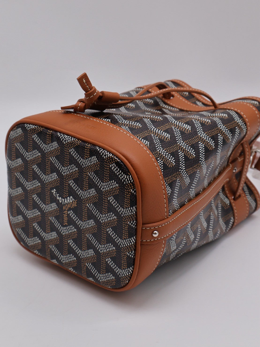 GOYARD Petit Flot水桶包 - Mini棕