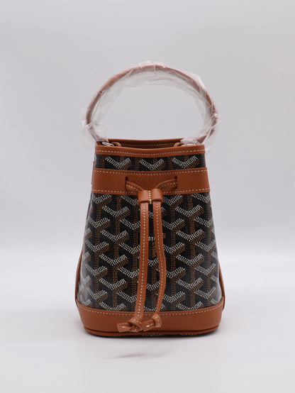 GOYARD Petit Flot水桶包 - Mini棕