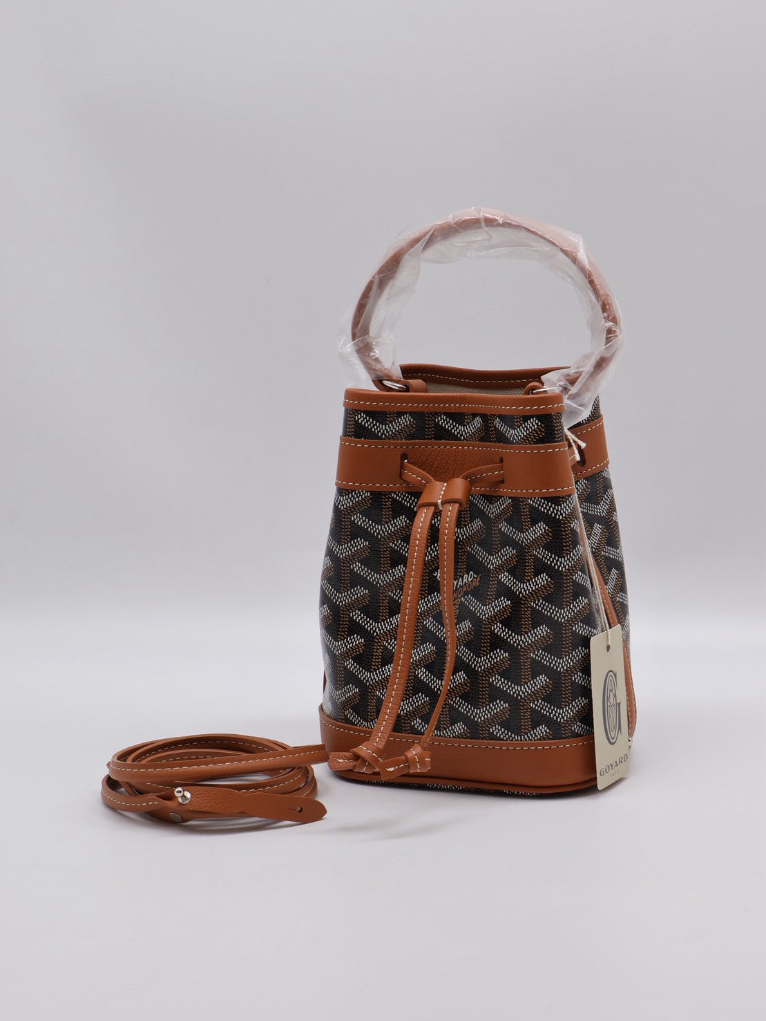 GOYARD Petit Flot水桶包 - Mini棕