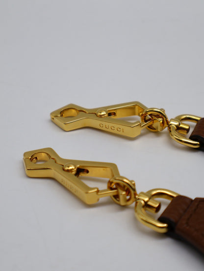 GUCCI Horsebit 1955馬銜釦馬鞍包 - mini牛仔