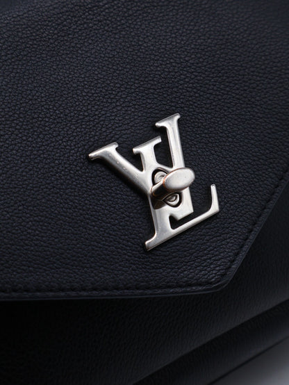 LOUIS VUITTON My Lock Me斜背包 - 黑銀