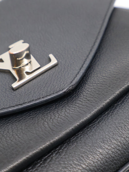 LOUIS VUITTON My Lock Me斜背包 - 黑銀