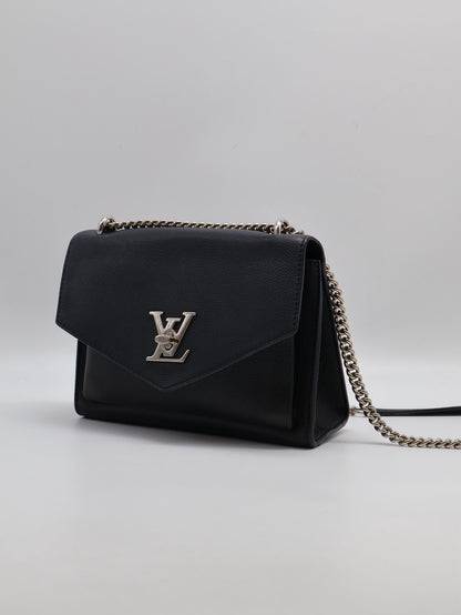 LOUIS VUITTON My Lock Me斜背包 - 黑銀