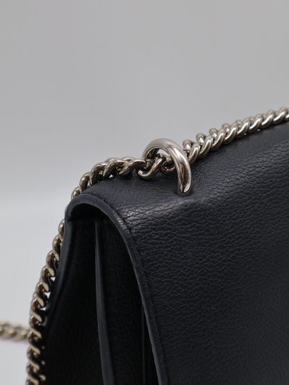 LOUIS VUITTON My Lock Me斜背包 - 黑銀