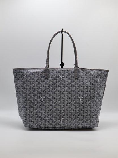 GOYARD 新版亞麻帆布Tote - 小號灰