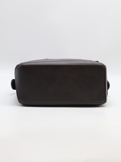 LOEWE Panta puzzle - 小號深咖啡