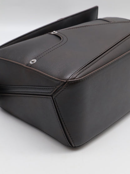 LOEWE Panta puzzle - 小號深咖啡