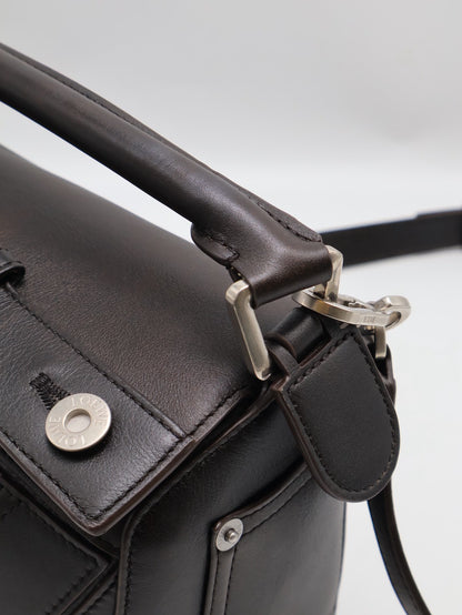 LOEWE Panta puzzle - 小號深咖啡