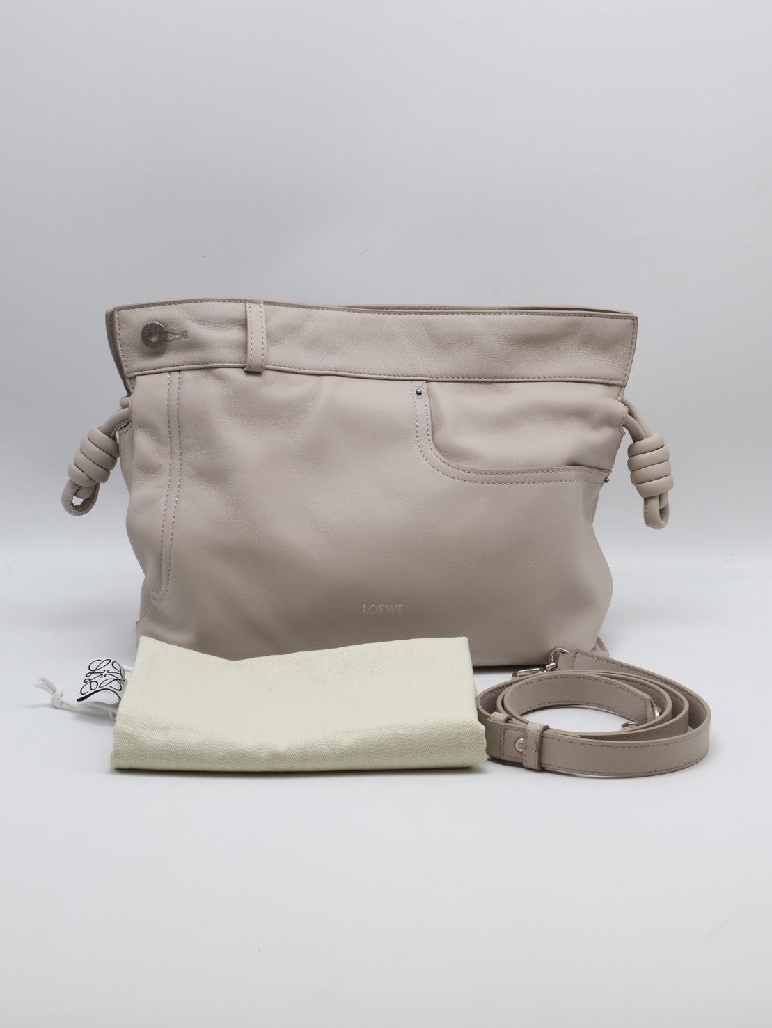 LOEWE Panta flamenco福袋包 - 中號灰