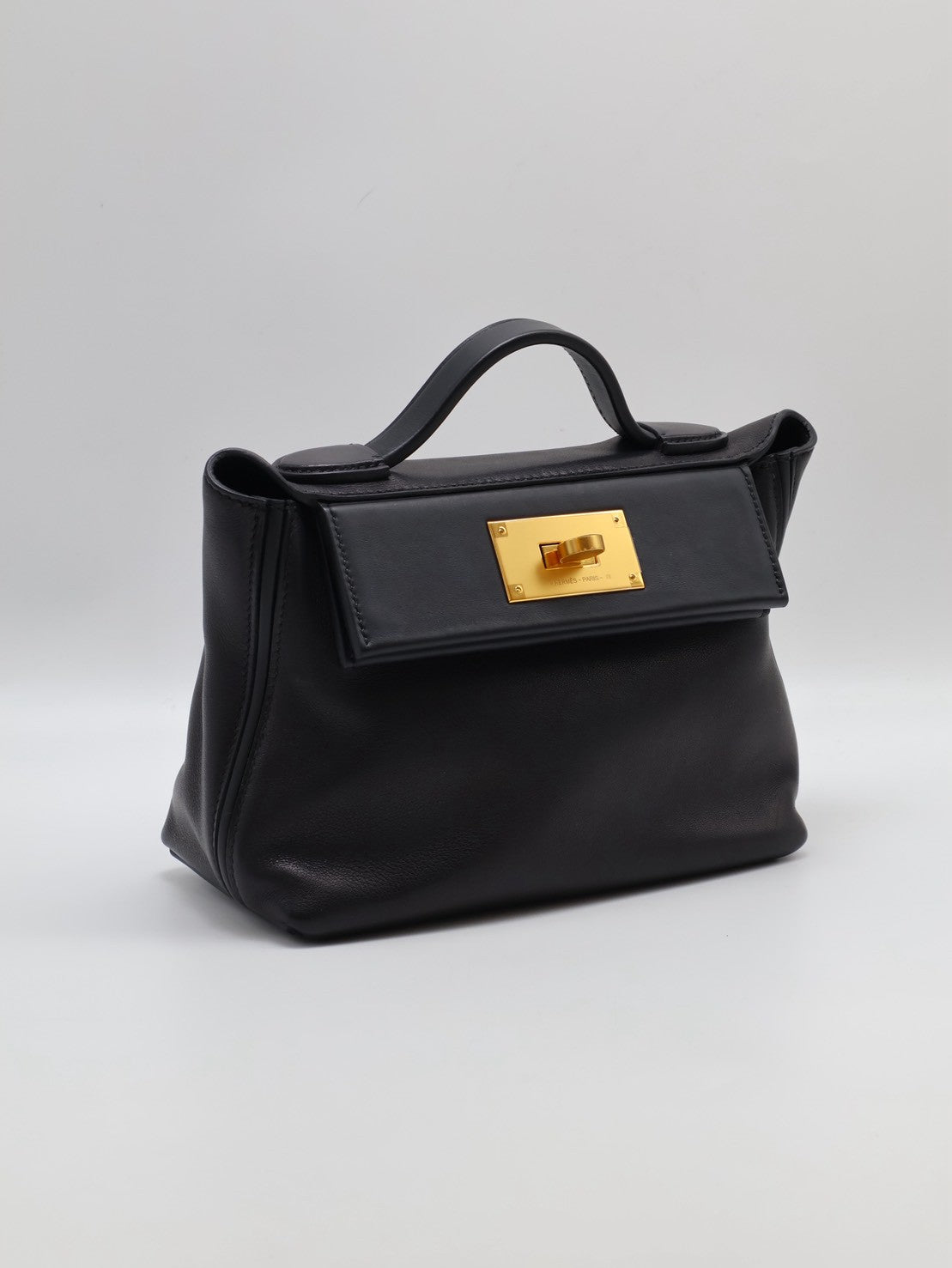 HERMES Mini 24/24 - Noir 89 黑金 W