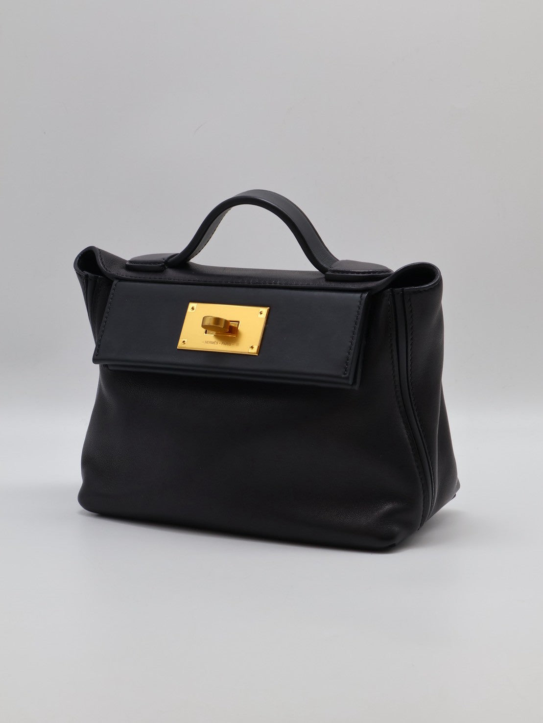 HERMES Mini 24/24 - Noir 89 黑金 W