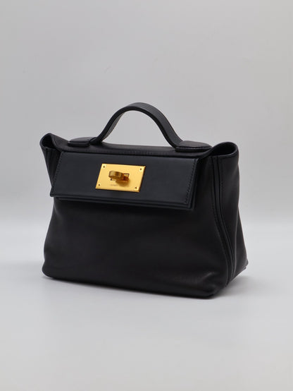 HERMES Mini 24/24 - Noir 89 黑金 W