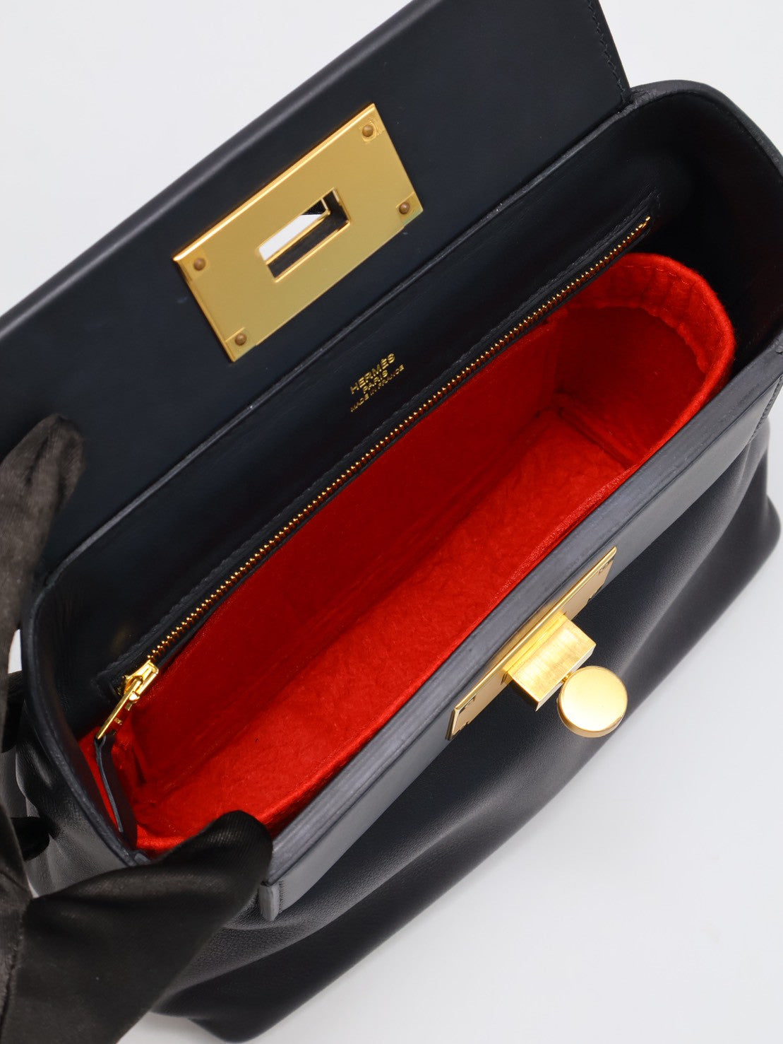 HERMES Mini 24/24 - Noir 89 黑金 W