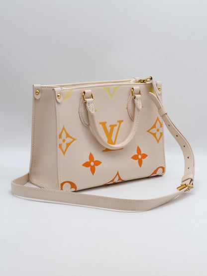 LOUIS VUITTON On The Go - PM彩字