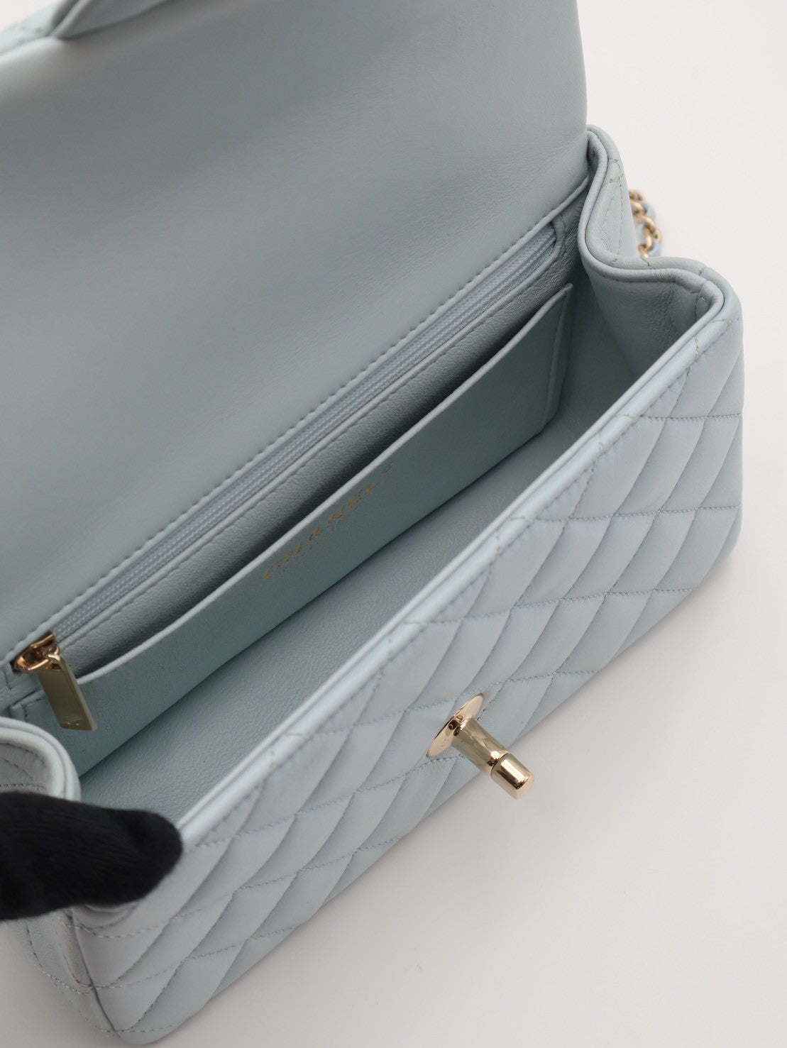 CHANEL 21K Handle Mini CF20 - 寶寶藍