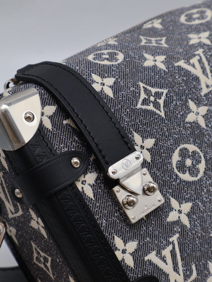 LOUIS VUITTON Side Trunk秀款 - 單寧老花